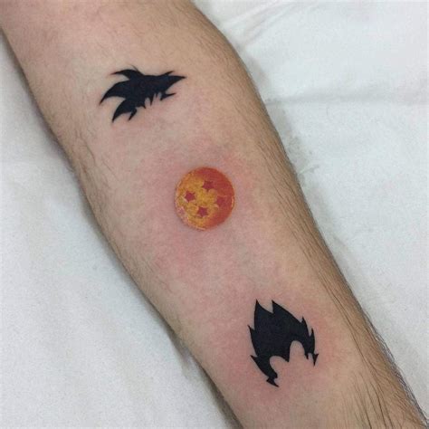 dragonball tattoo|dragon ball z tattoo simple.